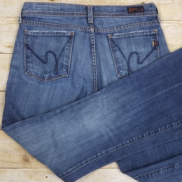 Citizens Of Humanity Denim - Citizens Of Humanity Ingrid Low Waist Flare Jeans
